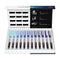 Karin Decobrush Pigment Markers 12 pack  Violet - Blue Colours