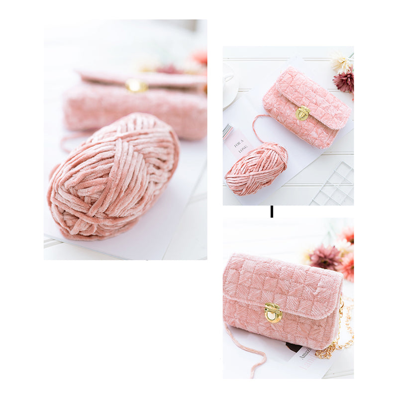 Poppy Crafts Smooth Like Velvet Yarn 100g - Candy