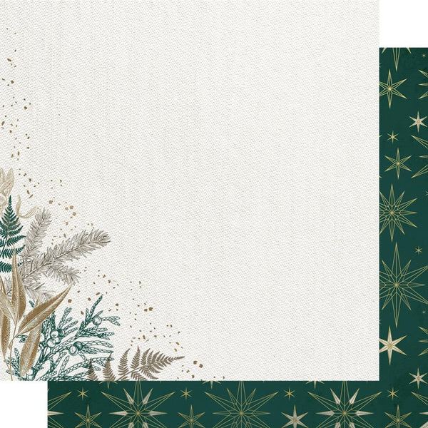 Kaisercraft Emerald Eve Double-Sided Cardstock 12in x 12in - Mistletoe Magic*