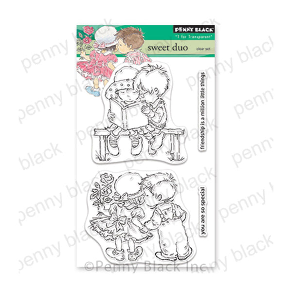 Penny Black Clear Stamps - Sweet Duo*