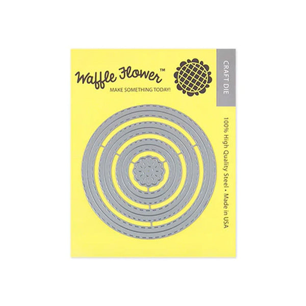 Waffle Flower Die Set - Nesting Circles #2