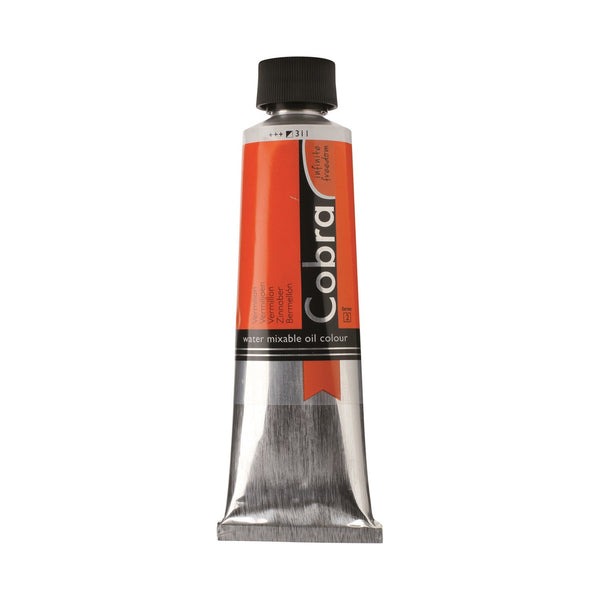 Cobra Artist Water Mixable Oil Colour  - 311 - Vermilion 40ml
