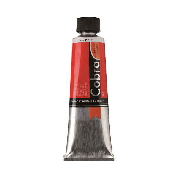Cobra Artist Water Mixable Oil Colour  - 315 - Pyrrole Red 40ml