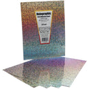 Hygloss - Self-Adhesive Specialty Paper 8.5"X11" 5 pack - Silver Holographic*