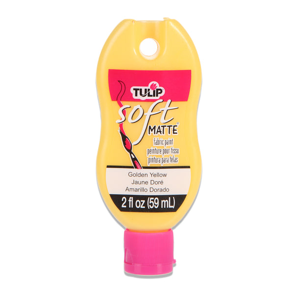 Tulip Soft Matte Fabric Paint 2oz - Golden Yellow*