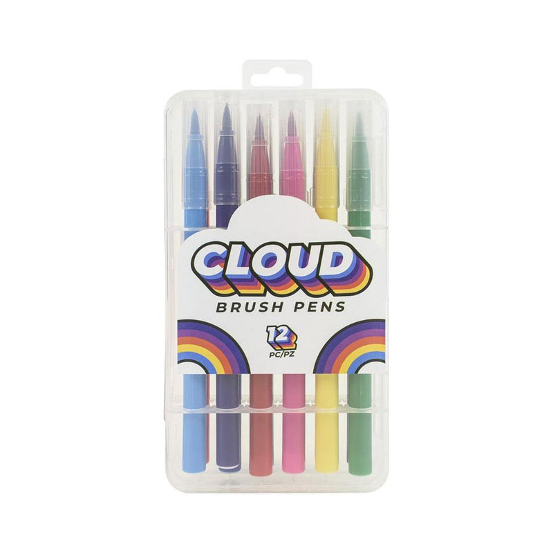American Crafts Brush Pens 12 Pack - Cloud*