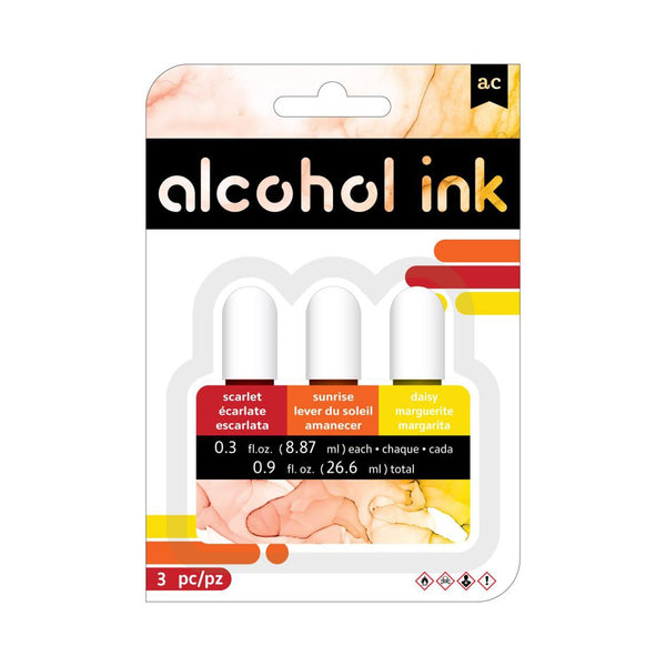 American Crafts Alcohol Ink 0.3oz 3 pack - Sunrise*