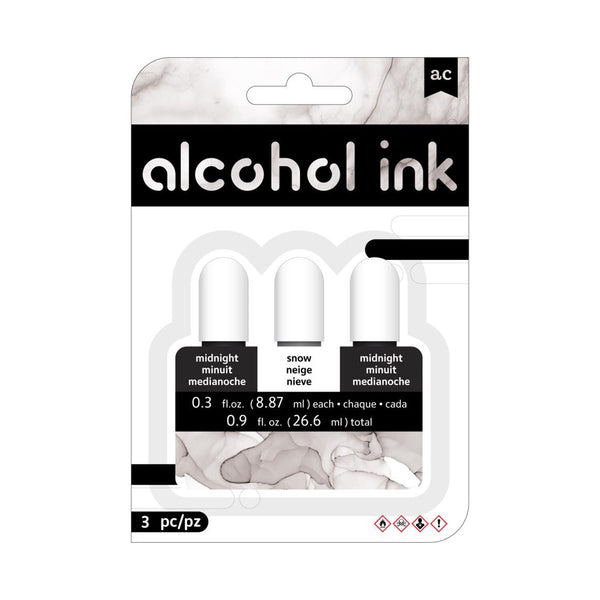American Crafts Alcohol Ink 0.3oz 3 pack - Midnight*