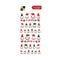 DCWV Christmas Stickers 10 Sheets - Holiday Cheer, W/Gold Foil*