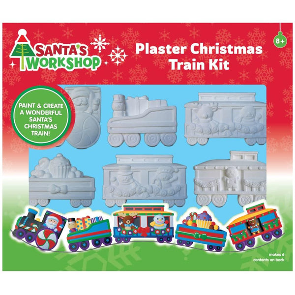 Colorbok Santa's Workshop Deluxe Plaster Kit - Train*