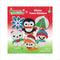 Colorbok Santa's Workshop Glitter Foam Stickers 6/Pack - Winter Friends*