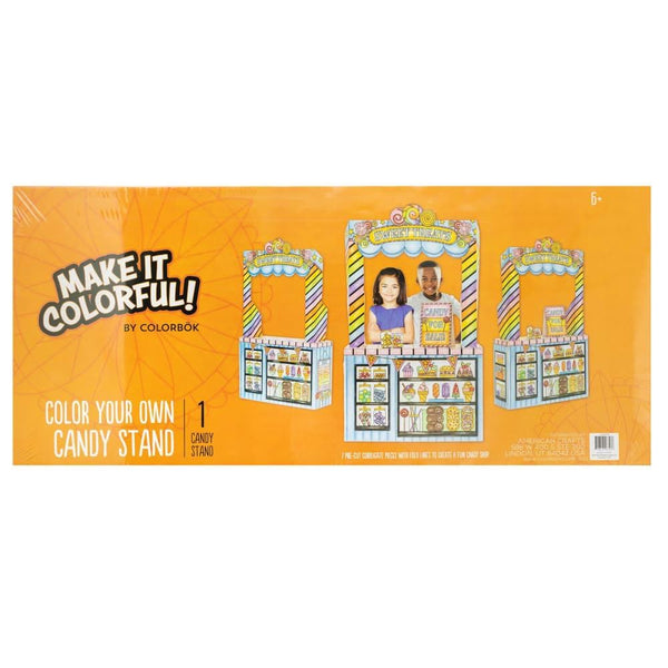 Colorbok Make It Colourful! Colour Your Own Candy Stand*