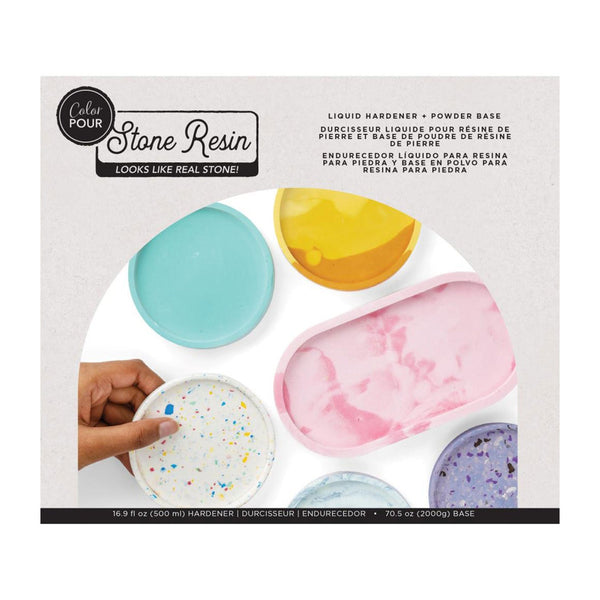 American Crafts Color Pour - Stone Resin - Hardener And Base