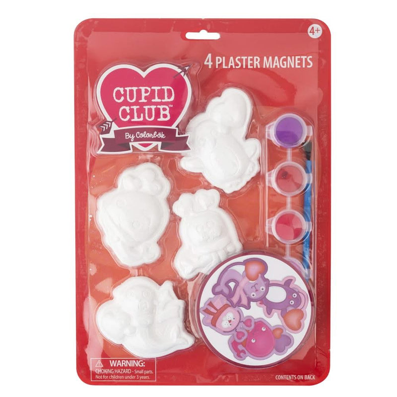 Colorbok Cupid Club - Plaster Magnet Set 4 pack - Arctic*