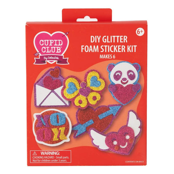Colorbok Cupid Club - Glitter Foam Stickers - Girl*