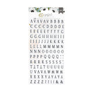 American Crafts A Perfect Match Puffy Stickers 130/Pkg - Alpha*