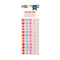 American Crafts Cutie Pie Enamel Dot Stickers 60/Pkg