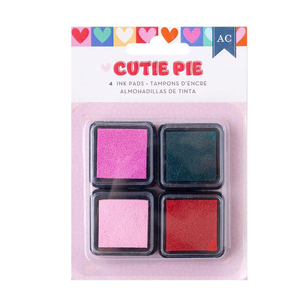 American Crafts Cutie Pie Ink Pads 4/Pkg*