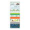 Pebbles Cool Boy Washi Tape 8/Pkg*