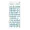Pebbles Sunny Bloom Thickers Stickers 153/Pkg - Alpha*