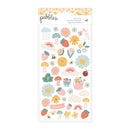 Pebbles Sunny Bloom Puffy Stickers 47/Pkg - Icons