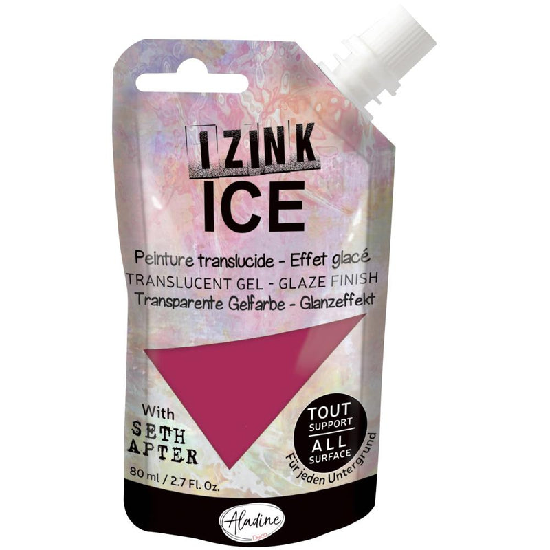 IZINK Aladine Ice Paint 80ml - Polar Pink