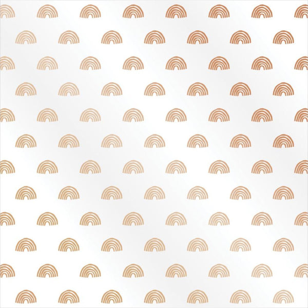 Crate Paper Magical Forest Printed Vellum 12in x 12in - Dreamer  with Copper Foil Accents