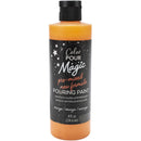 American Crafts Color Pour Magic Pre-Mixed Paint 8oz - Orange
