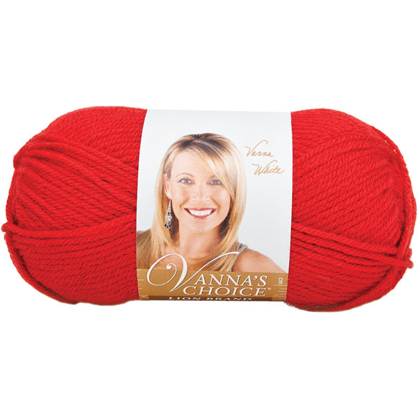 Lion Brand Vanna's Choice Yarn - Scarlet*