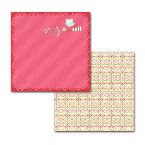 Carta Bella Merry & Bright 12x12 D/Sided Cardstock - Simple Gifts