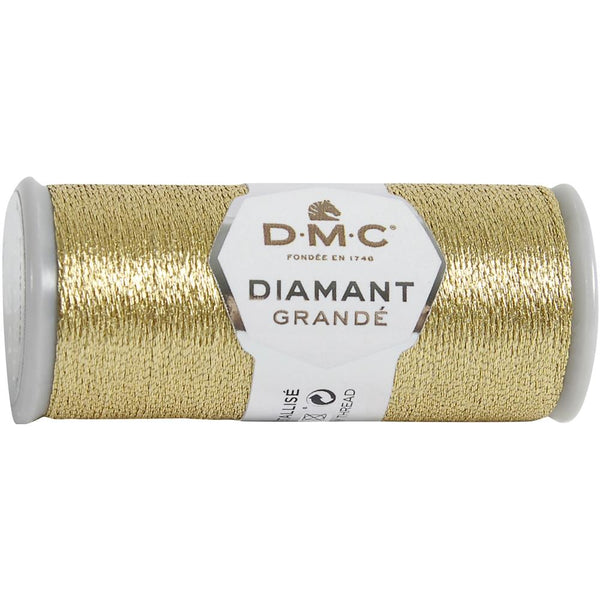 DMC Diamant Grande Metallic Thread 21.8yd - Light Gold
