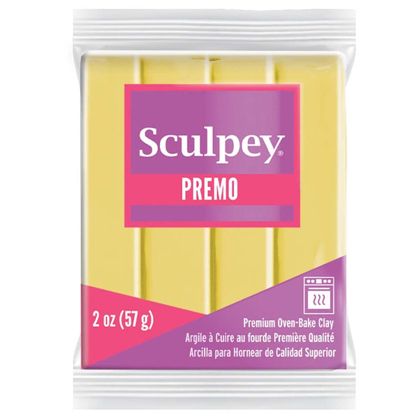 Sculpey Premo Polymer Clay 2oz - Fluorescent Yellow