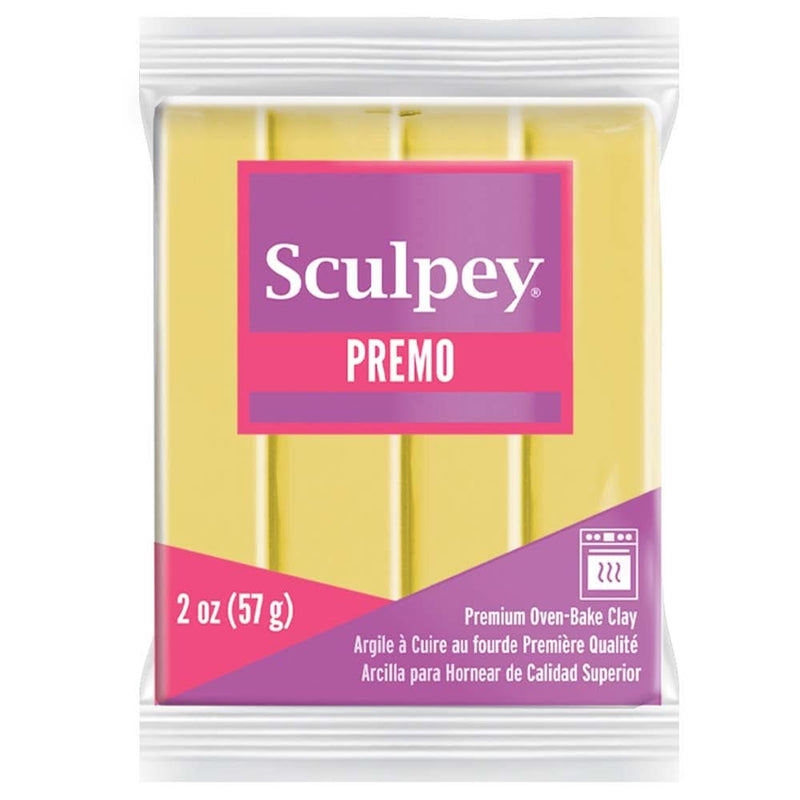 Sculpey Premo Polymer Clay 2oz - Fluorescent Yellow