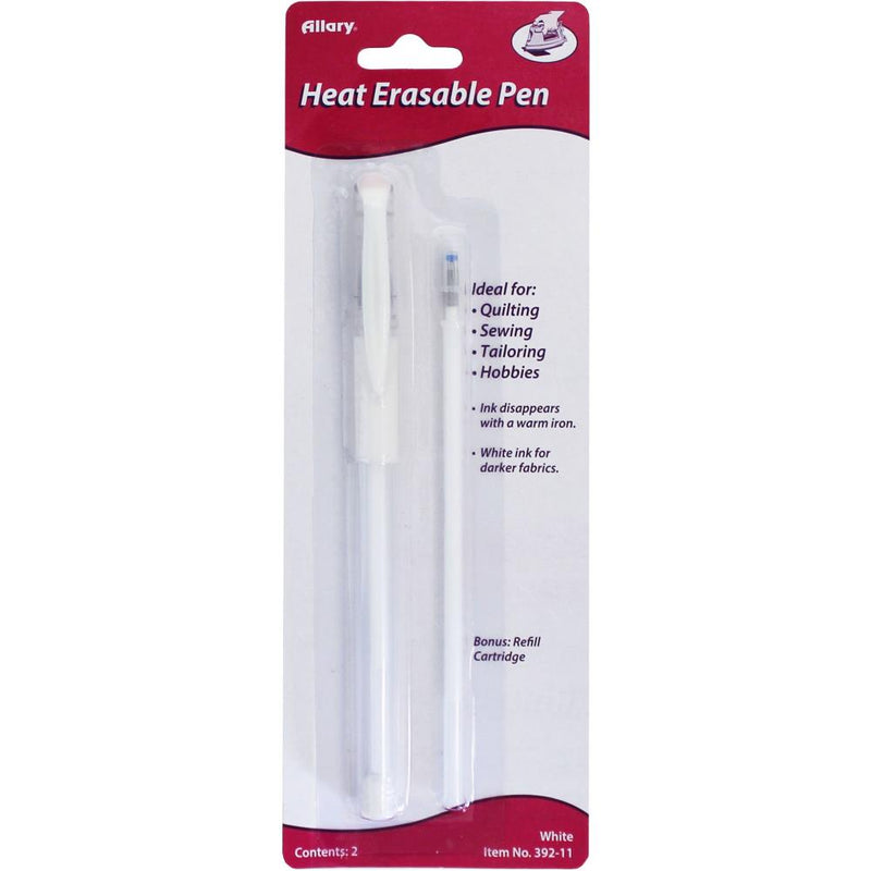 Allary Heat Erasable Pen - White