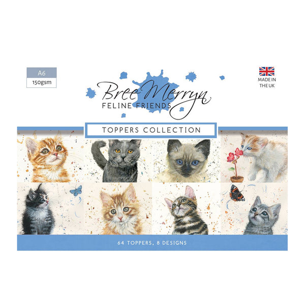 Bree Merryn Feline Friends - A6 Toppers*