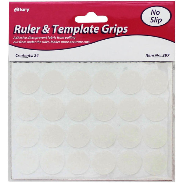 Allary Ruler & Template Grips 24 pack 3/4"