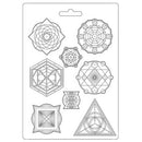 Stamperia Soft Maxi Mould 8.5"x11.5" - Symbols, Alchemy*
