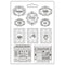 Stamperia Soft Maxi Mould A4 - Coffee And Chocolate - Plates