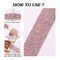 Poppy Crafts Self-adhesive Diamond Rhinestone Ribbon - Pink 4 Pack*
