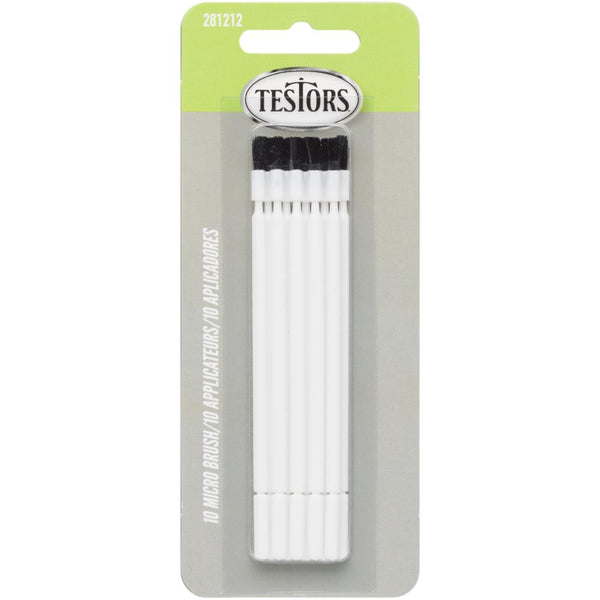 Testors Micro Brush Set 10 pack - Gray