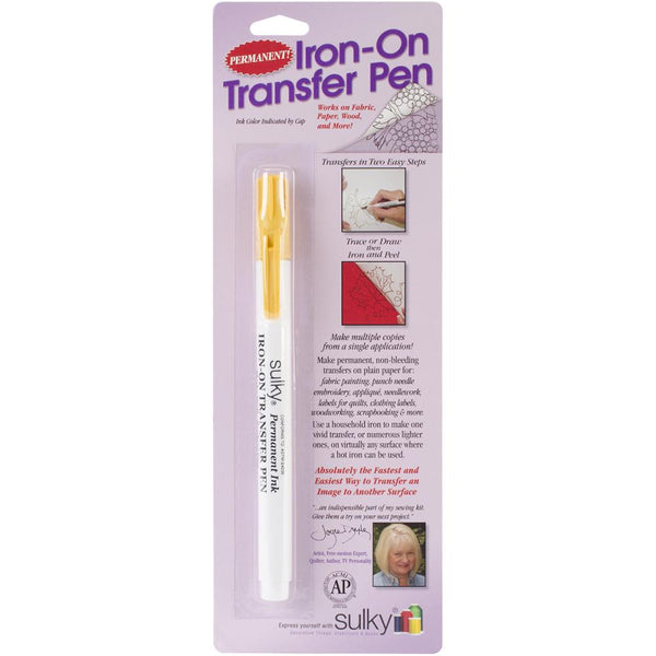 Sulky Iron-On Transfer Pen Yellow