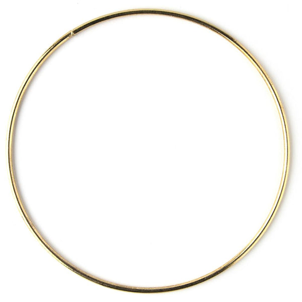 Cousin Metal Macrame Ring 14" - Gold