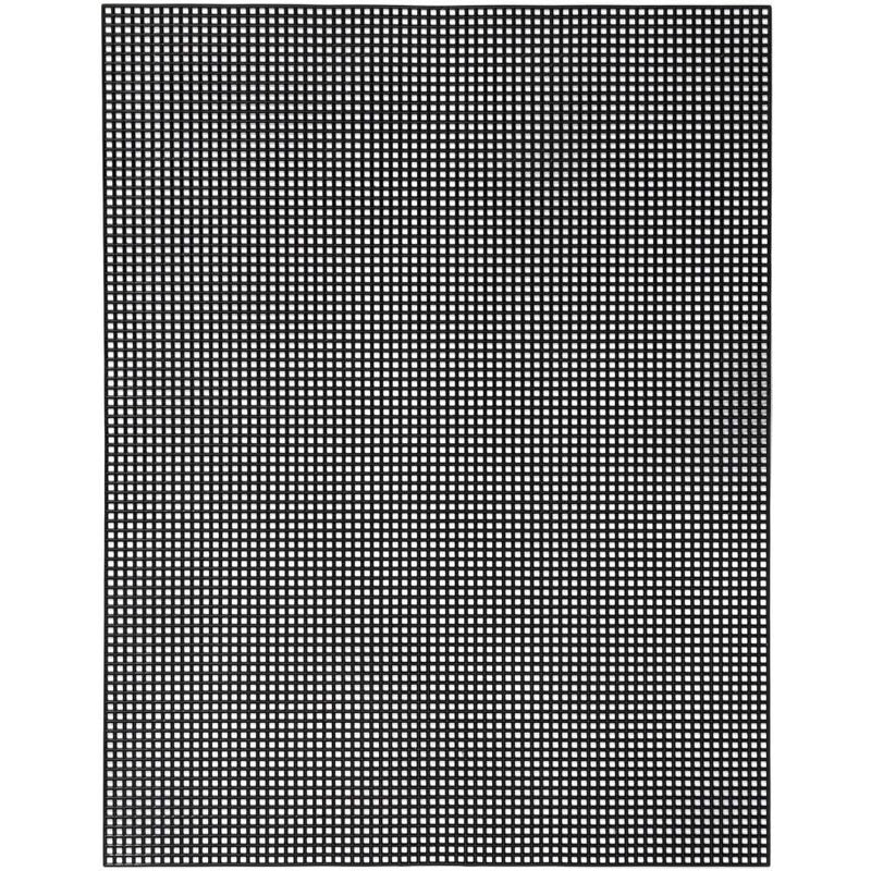Cousin Plastic Canvas 7 Count 10"X13" - Black*