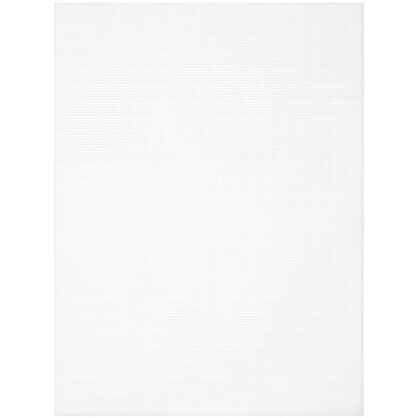Cousin Perforated Plastic Canvas 14 Count 8.5"X11" 2 pack - Clear