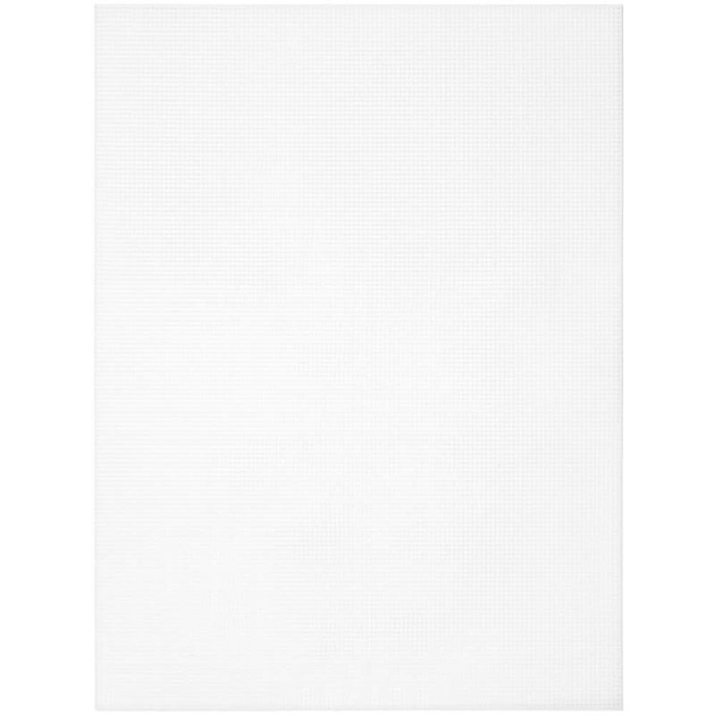 Cousin Perforated Plastic Canvas 14 Count 8.5"X11" 2 pack - White*