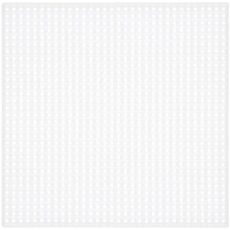 Cousin Plastic Canvas Shape 7 Count 10 pack - 4" Squares, Clear