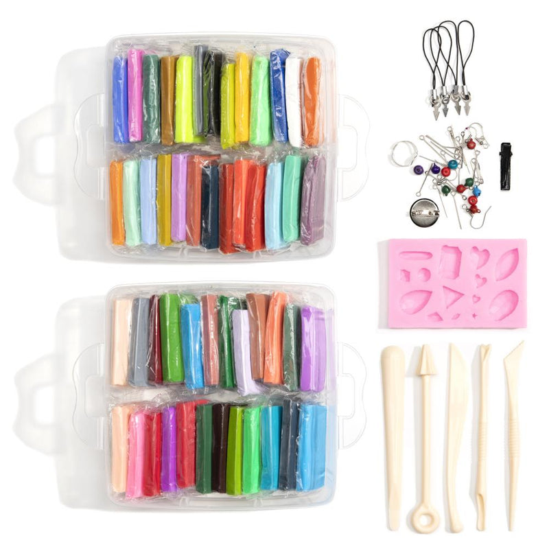 CousinDIY Polymer Clay Jewellery Making Kit - Multi