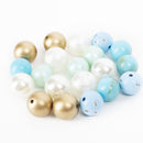 CousinDIY Bubblegum Bead 20mm, 20 pack - Aqua*