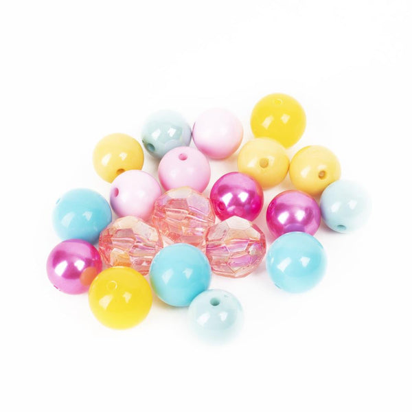 CousinDIY Bubblegum Bead 20mm, 20 pack - Bright Multi*