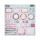 Sassafras Lass - 12x12 Pretty Polly Die-Cut Tags, Single Sheet*
